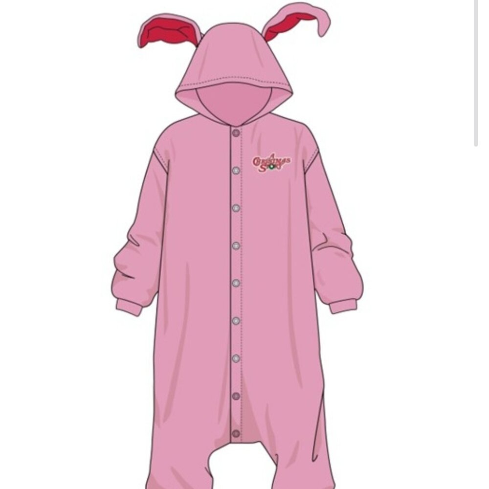 A Christmas Story: Pink Bunny Onesie